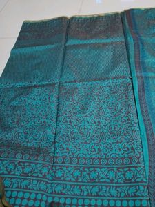 Dailywear Blue Printed Saree