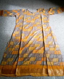 Yellow Kurti