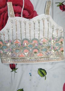 girl lehenga with jacket