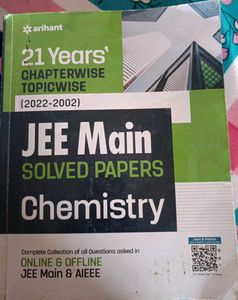 JEE Main Chemistry Solved Papers