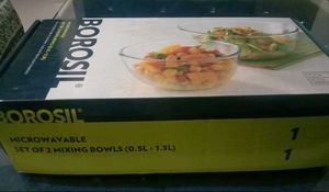 Borosil Mixing Bowls (Set of 2)