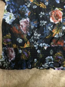 H&amp;m Multicolor Sheer Top