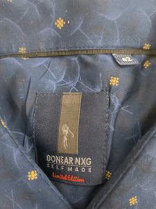 Patterned Dress Shirt - Size M