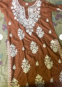Elegant Embroidered Kurta Set
