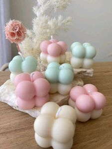 Mini Scented Bubble Candle Pack Of 4