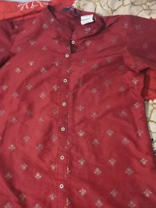 Elegant Maroon Kurta