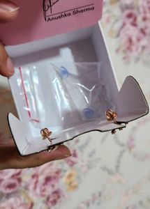 Giva Rose Gold Tiara Earrings