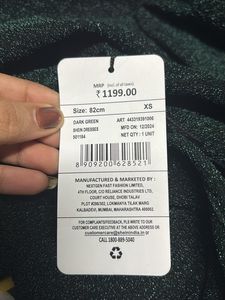 Elegant Green One-Shoulder Dress