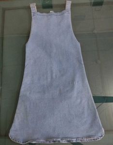 Denim Overall Dress
