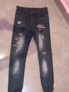 Stylish Boys' Design Jeans