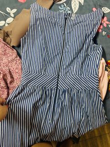 Striped Sleeveless Dress