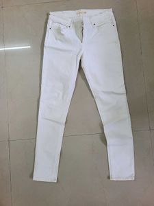 Levi's White Denim Jeans