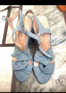 Fancy Blue Heels Unused