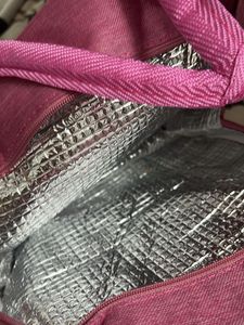 Insulated Lunch Bag (Pink)