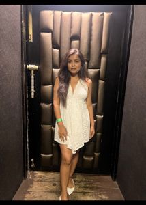 Elegant White Lace Mini Dress