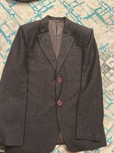 Brown Patterned Blazer