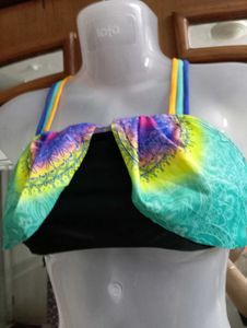 Colorful Bikini Top