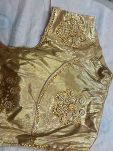 Golden Embellished Blouse