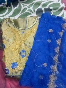 Embroidered Kurta Set