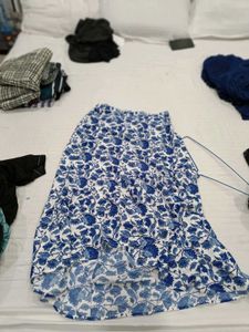 Floral Print Skirt