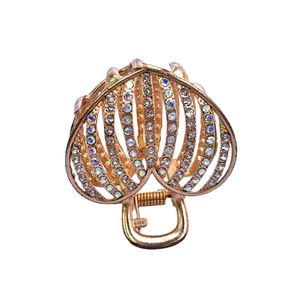 Golden Heart Hair Clutcher Combo Pack of 4