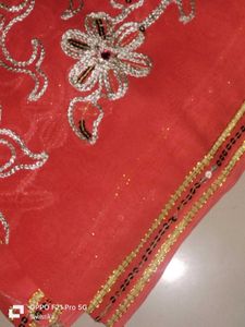 Georgette Embroidery Saree