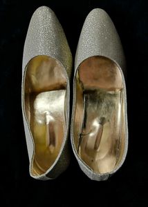 Sparkling Gold Heels