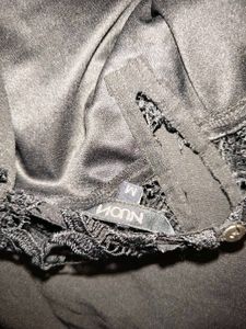 Branded Elegant Black Lace Dress