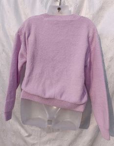 Shein Lavender Knit Sweater 💜