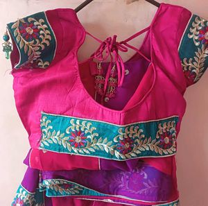 Lahnga Georgette Saree