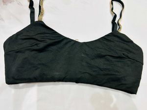 🇳🇿💫♥️ Imported Black Embellished Bralette