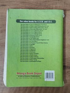 Chemistry ICSE Guide Class Ten X
