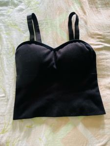 Black Crop Top