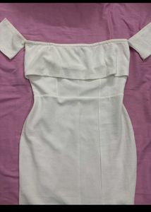 Beautiful White Bodycone Dress ❤