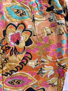 Salwar&amp; Dupatta  with Paisley and Floral Print