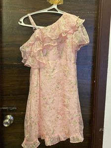AND pink dress