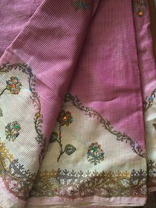 Beautiful Super Net Saree With Embroidery