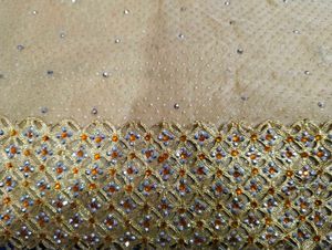 Embroidered Floral Saree With Stones