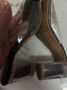 Transparent Heels For Women Size 24cm