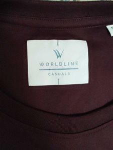 Maroon Crew Neck Tee👚🤌✨✨