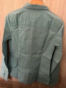 Aqua Button-Down Shirt