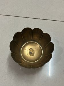 BRASS &amp; PANCHALOHA POOJA BOWL