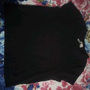 Hnm Black Turtleneck Top