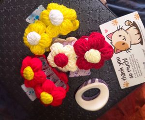 Crochet Flower Clutter