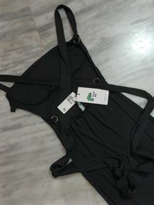 Backless Black Dress Xs