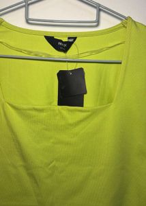 Neon Green Crop Top
