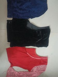 🎊Sale Offer Combo Of 3 Blouses 🎊with Baby Brush