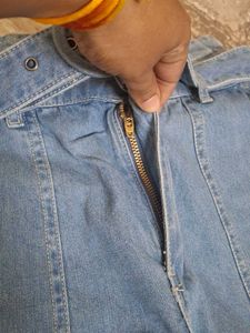 Belted Wide Leg Jeans