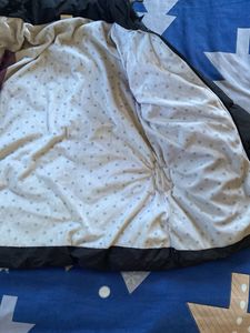 Cute Kids Black Padded Coat