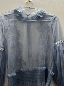 Trendy Net Top
